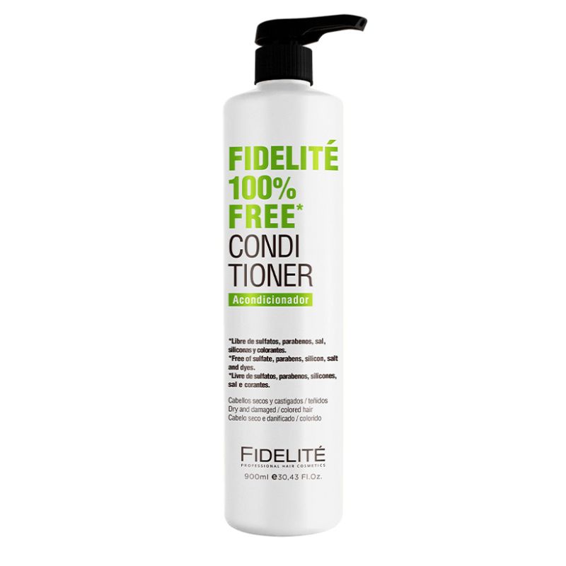 FIDELITE ACONDICIONADOR100% FREE X 900 ML.